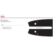Láncvezető 3/8 LP 35cm 1,3mm 50 szem Picco Archer
