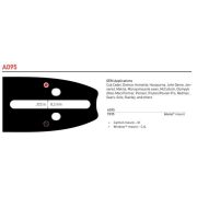 Láncvezető 3/8 LP 35cm 1,3mm 52 szem Picco Archer