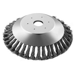 Térkő- és szegélytisztító drótkorong 20 cm - 25,4 mm