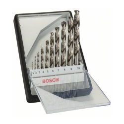 Bosch Robust Line HSS-G fémfúró készlet 10 részes